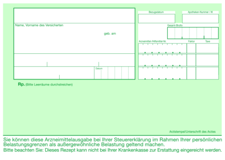 Beim Arztbesuch an das Grüne Rezept denken