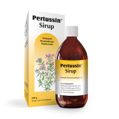 Pertussin® – löst den Schleim und stoppt den Husten!