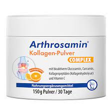 NEU: Arthrosamin Kollagen-Pulver COMPLEX 150g für 30 Tage. In Apotheken!