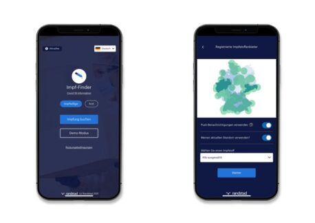 Impf-Finder: App-Updates für noch effektivere NutzungPush-Nachricht und Übersichtskarte informieren über Impfmöglichkeiten