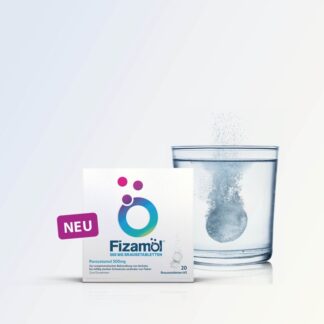 Hat ganzjährig Saison: Fizamol® 500 mg Brausetabletten (Paracetamol) mit Zitronengeschmack schnell und wirksam gegen Schmerzen