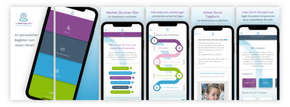 Die myHearingGuide App – ein Ratgeber auf dem Weg zum neuen Hören