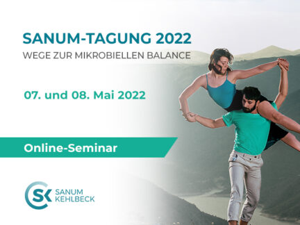 Schwerpunkt der SANUM-Tagung am 07./08. Mai 2022 ist die Wechselbeziehung von Lunge und Darm – Wege zur mikrobiellen Balance.