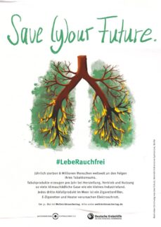 Weltnichtrauchertag 2022: Save (y)our Future – Aktionsbündnis Nichtrauchen verweist auf Umweltrisiken des Tabakkonsums
