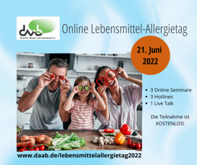 Lebensmittel-Allergietag 21.6.2022
