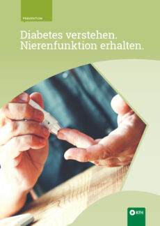 Neue KfH-Patientenbroschüre „Diabetes verstehen. Nierenfunktion erhalten.“
