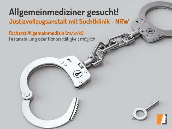 Hausarzt für NRW gesucht – allgemeinmedizinische Versorgung von suchtkranken Straftätern