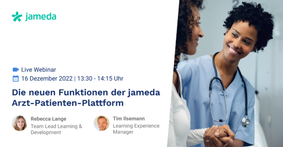 Kostenfreies Webinar: Die neuen Funktion von jameda