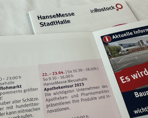 APOTHEKENTOUR gastiert 2023 in der HanseMesse Rostock