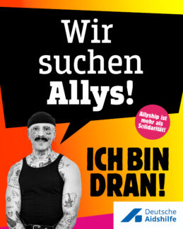 Verbündete gegen Diskriminierung gesucht: Deutsche Aidshilfe startet Allyship-Kampagne „Ich bin dran!“