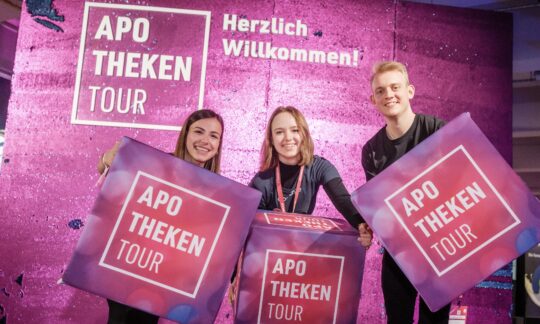 APOTHEKENTOUR: Drei Power-Events mit 5.000 Gästen bis zur Sommerpause