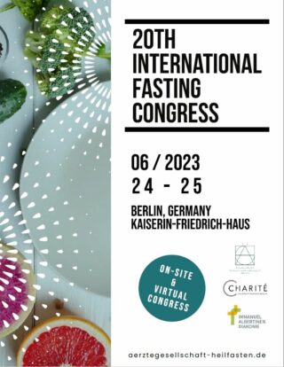 24./25. JUNI 2023 – BERLIN LÄDT EIN ZUM INTERNATIONALEN FASTENKONGRESS