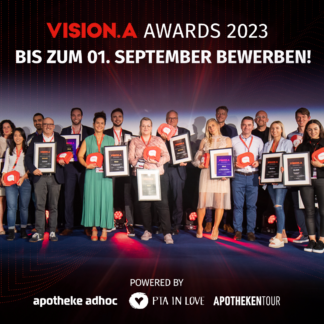 Jetzt bewerben: Ausschreibung für die VISION.A Awards 2023 gestartet