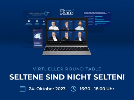 SELTENE SIND NICHT SELTEN – change4RARE Expert:innen diskutieren Lösungskonzepte zur Verbesserung der Versorgung von Menschen mit seltenen Erkrankungen