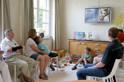 Behandlung beginnt im Wartezimmer