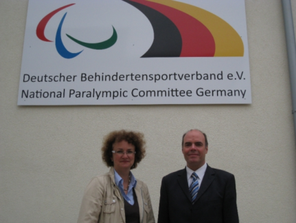 Gabriele Molitor, MdB beim Deutschen Behindertensportverband