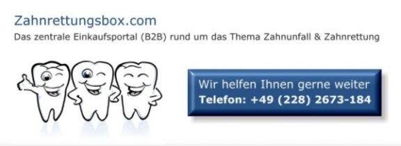 Zahnrettungsbox.com – Das neue Einkaufsportal rund um das Thema Zahnunfall und Zahnrettung ist gestartet