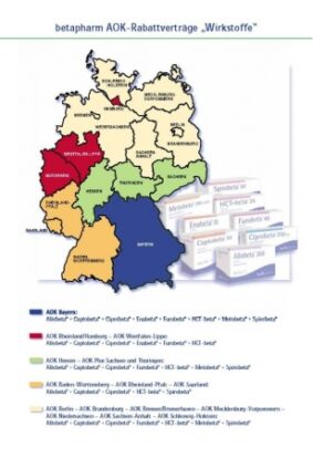 Analyse der Kundenstruktur & Optimierung des Warenlagers zu AOK-Rabattprodukten für betapharm Kunden.