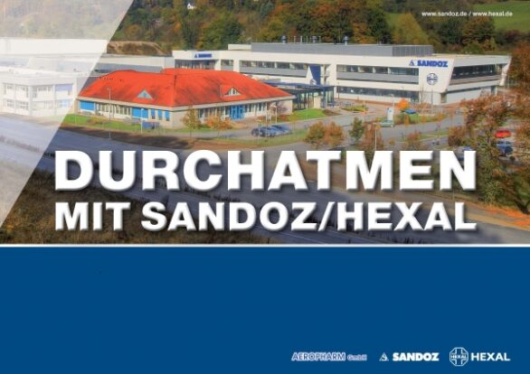 Sandoz eröffnet Erweiterungsbau der Produktionsstätte Aeropharm in Rudolstadt /Thüringen
