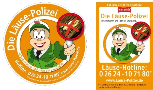 Die Läuse-Polizei  schnelle Hilfe bei Läuse-Alarm