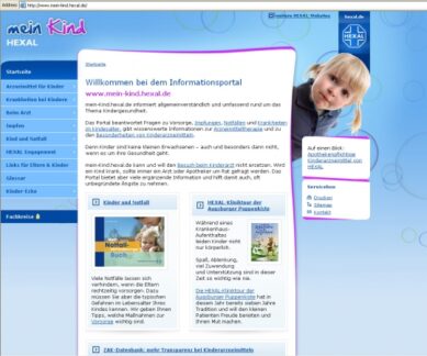 Alles zur Kindergesundheit mit einem Click – HEXAL startet Online-Initiative