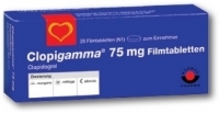 Clopigamma (besilatfreies Clopidogrel) nicht vom Rückruf betroffen