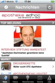APOTHEKE ADHOC jetzt für iPhone
