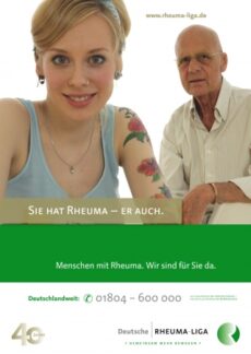 40 Jahre Deutsche Rheuma-Liga. Bundesfamilienministerin Dr. Schröder übernimmt Schirmherrschaft der Jubiläumskampagne