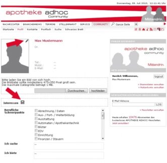 APOTHEKE ADHOC Community registriert knapp 300 Mitglieder am Starttag