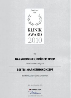 “Pflege tut gut”-Kampagne der BBT-Gruppe gewinnt KlinikAward 2010