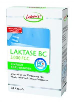 Neu bei Laktoseintoleranz: Laktase BC