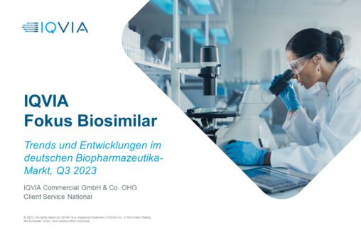 Pharmamarkt: Biosimilars auf dem Vormarsch