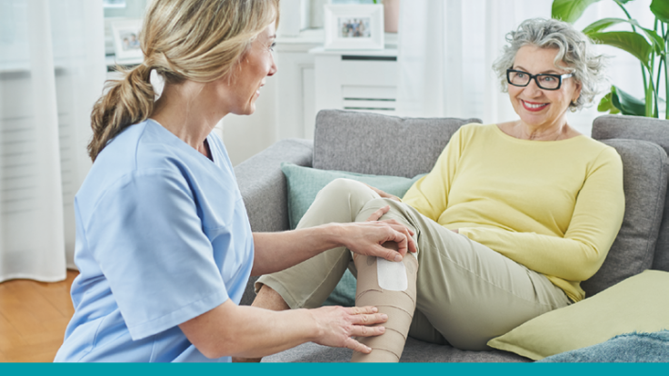 Kompressionstherapie mit UrgoK1 bietet viele Vorteile