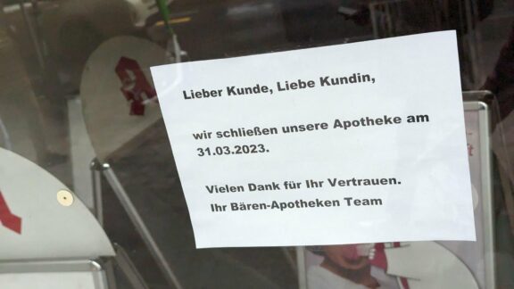 500 Apotheken weniger – Schließungswelle rollt weiter