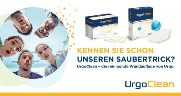 UrgoClean – die innovative Wundauflage mit dem Saubertrick