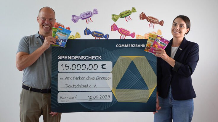 Dr. C. SOLDAN spendet an Apotheker ohne Grenzen