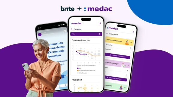 Kooperation mit Vision – XO Life und medac: Patientenorientierte digitale Therapiebegleitung