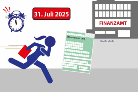Steuererklärung für 2024: Bis 31. Juli muss sie beim Finanzamt sein
