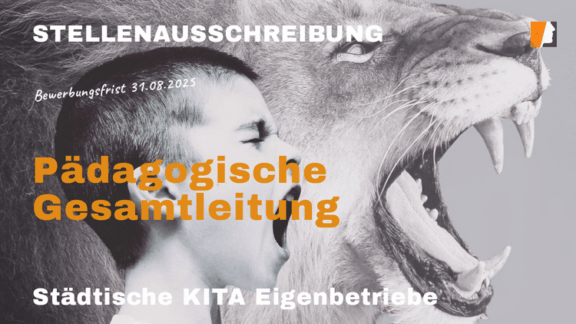 Pädagogische Gesamtleitung bei kommunalen städtischen KITA-Träger in Hessen gesucht