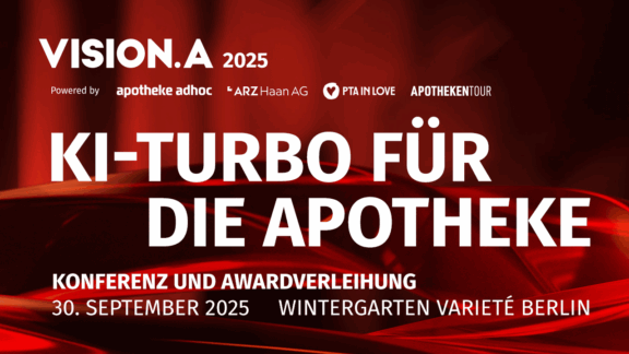 Zukunftskonferenz VISION.A: KI-Turbo für die Apotheke 