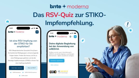 Patienten durch Aufklärung stärken: Moderna und XO Life kooperieren für digitale Aufklärung zu RSV und Impfung