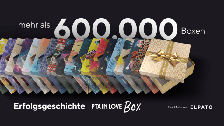 ELPATO feiert die 50. Ausgabe der PTA IN LOVE-Box