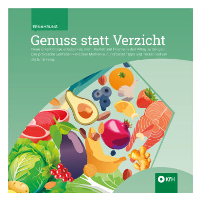 Ernährung und Dialyse: Neue KfH-Broschüre nimmt Ernährungsmythen unter die Lupe