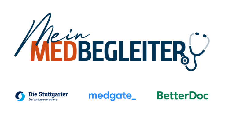 „Mein MedBegleiter“: Stuttgarter startet mit Medgate und BetterDoc hybrides Gesundheitsangebot