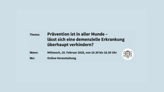 Lässt sich eine demenzielle Erkrankung wirklich verhindern?