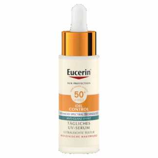 SO LEICHT WAR SONNENSCHUTZ NOCH NIE: DAS NEUE EUCERIN SUN OIL CONTROL TÄGLICHES UV-SERUM LSF 50+