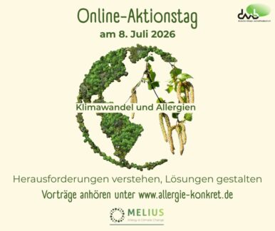 DAAB-Online-Aktionstag „Klimawandel & Allergien – Herausforderungen verstehen, Lösungen gestalten“ am 8. Juli 2026