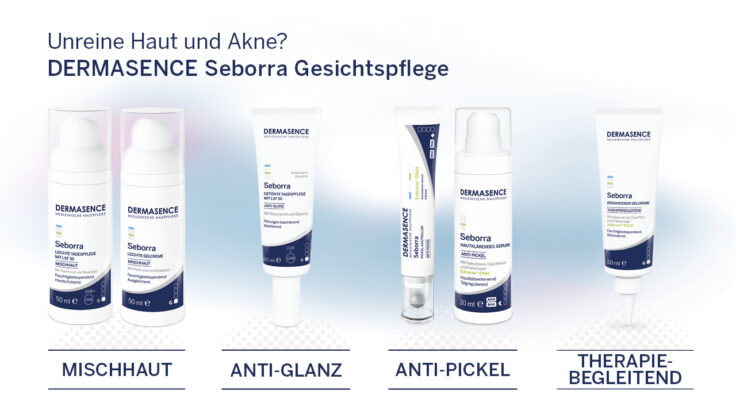 DERMASENCE Seborra: Pflegeserie neu strukturiert