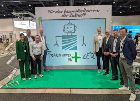 Fraunhofer IPA und ZEQ starten strategische Zusammenarbeit in der Gesundheitsrobotik