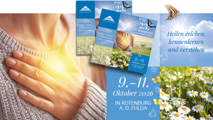 23. DGH-Kongress: Geistiges Heilen erleben – 9. bis 11. Oktober 2026 in Rotenburg an der Fulda